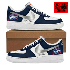 Limited Edition – Customized WNBA Detroit Shock Af1 Sneakers