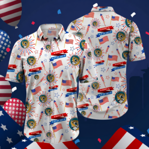 Limited Edition – Customized NFL Jacksonville Jaguars Patriotic 250 Usa Hawaiian Shirt