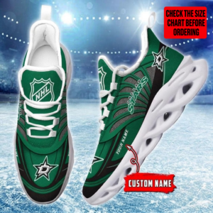 Limited Edition – Customized NHL Dallas Stars Max Soul Shoes