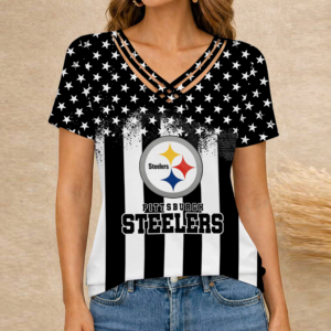 Limited Edition – Customized NFL Pittsburgh Steelers V-Neck Shirt