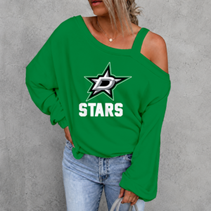 Limited Edition – Customized NHL Dallas Stars Drop Shoulder Sweatshirt