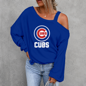 Limited Edition – Customized MLB Chicago Cubs Drop Shoulder Sweatshirt