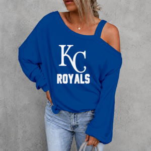 Limited Edition – Customized MLB Kansas City Royals Drop Shoulder Sweatshirt