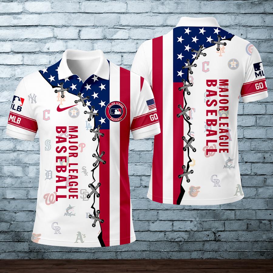 Limited Edition – Customized MLB All Teams Polo Shirt