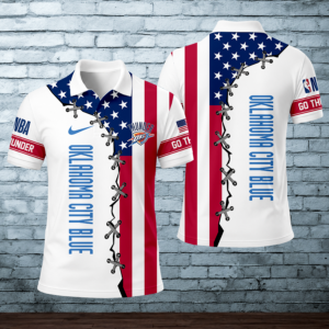 Limited Edition – Customized NBA Oklahoma City Thunder Polo Shirt