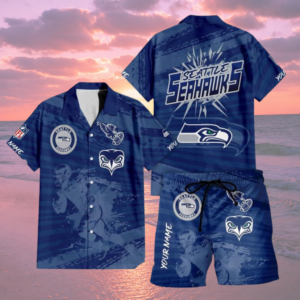 Limited Edition – Customized NFL Seattle Seahawks Unisex Hawaiian Shirt & Shorts Set