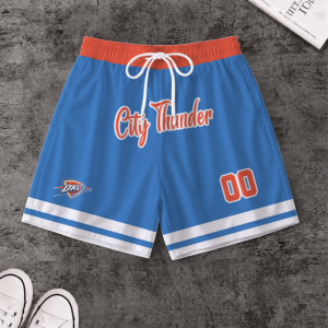Limited Edition – Customized NBA Oklahoma City Thunder Short Pants