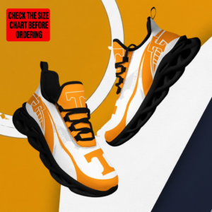 Limited Edition – New Customized NCAA Tennessee Volunteers Max Soul Sneakers