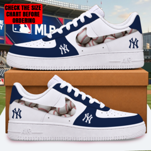 Limited Edition – Customized MLB New York Yankees Af1 Shoes