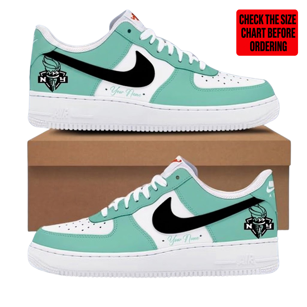 Limited Edition – Customized WNBA New York Liberty Af1 Sneakers