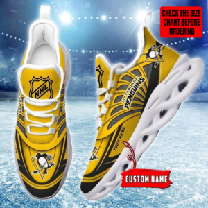 Limited Edition – Customized NHL Pittsburgh Penguins Max Soul Shoes