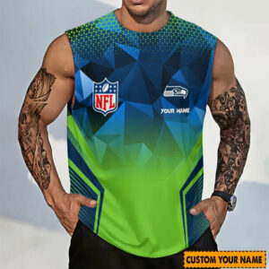 Limited Edition – Customized NFL Seattle Seahawks Men’s Gym Shirt