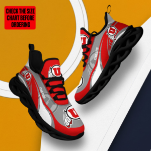 Limited Edition – New Customized NCAA Utah Utes Max Soul Sneakers