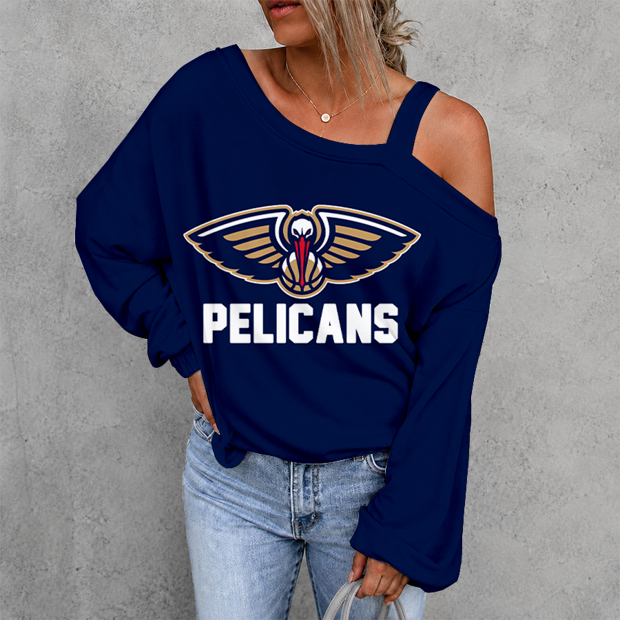 Limited Edition – Customized NBA New Orleans Pelicans Drop Shoulder Sweatshirt