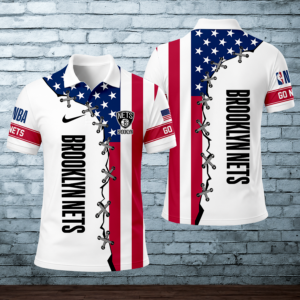 Limited Edition – Customized NBA Brooklyn Nets Polo Shirt