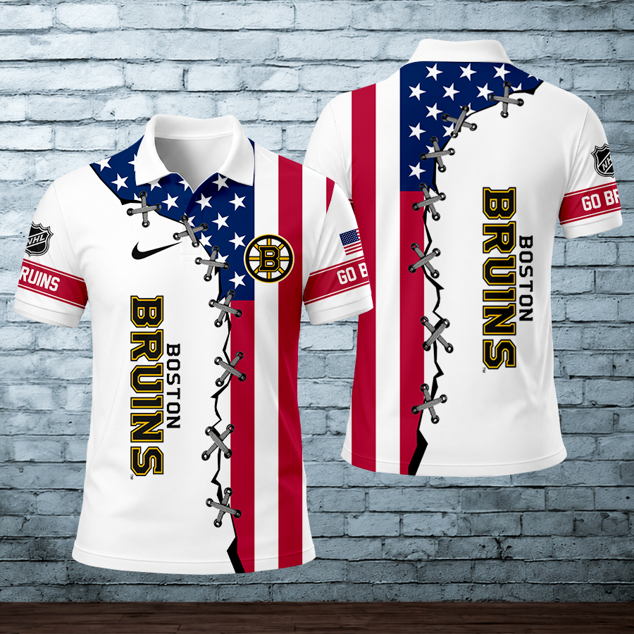 Limited Edition – Customized NHL Boston Bruins Polo Shirt