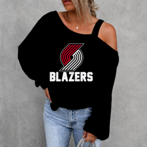 Limited Edition – Customized NBA Portland Trail Blazers Drop Shoulder Sweatshirt