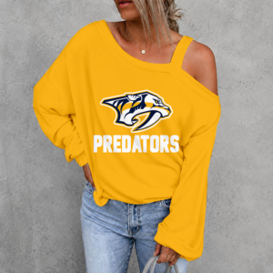 Limited Edition – Customized NHL Nashville Predators Drop Shoulder Sweatshirt