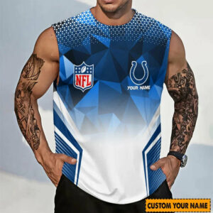 Limited Edition – Customized NFL Indianapolis Colts Men’s Gym Shirt