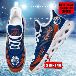 Limited Edition – Customized NHL Edmonton Oilers Max Soul Shoes