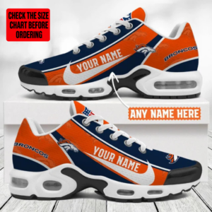 Limited Edition – Customized NFL Denver Broncos Air Max Plus Sneakers