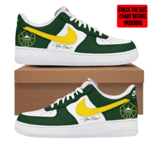 Limited Edition – Customized WNBA Seattle Storm Af1 Sneakers