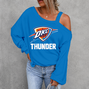 Limited Edition – Customized NBA Oklahoma City Thunder Drop Shoulder Sweatshirt