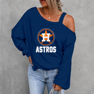 Limited Edition – Customized MLB Houston Astros Drop Shoulder Sweatshirt