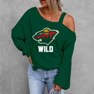 Limited Edition – Customized NHL Minnesota Wild Drop Shoulder Sweatshirt