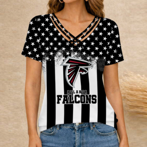 Limited Edition – Customized NFL Atlanta Falcons V-Neck Shirt