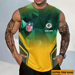 Limited Edition – Customized NFL Green Bay Packers Men’s Gym Shirt