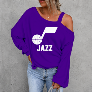 Limited Edition – Customized NBA Utah Jazz Drop Shoulder Sweatshirt