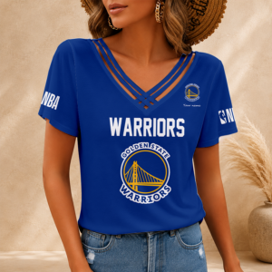 Limited Edition – Customized NBA Golden State Warriors V-Neck Shirt