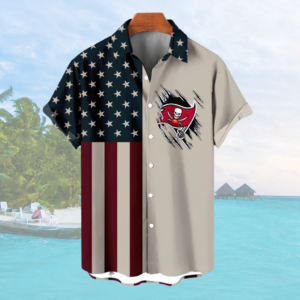 Limited Edition – Customized NFL Tampa Bay Buccaneers Patriotic 250 Usa Hawaiian Shirt