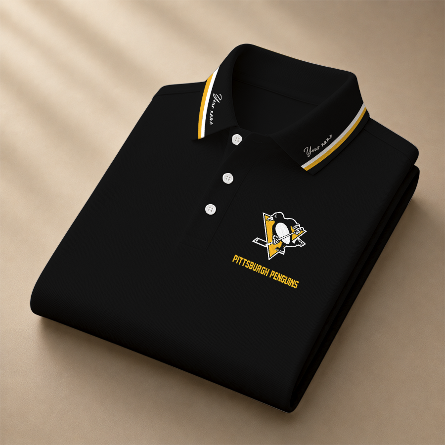 Limited Edition – Customized NHL Pittsburgh Penguins Polo Shirt