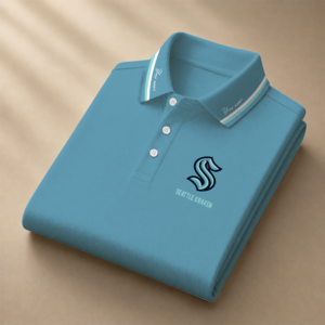 Limited Edition – Customized NHL Seattle Kraken Polo Shirt