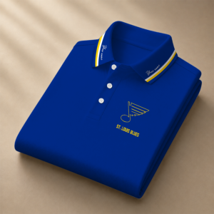 Limited Edition – Customized NHL St. Louis Blues Polo Shirt