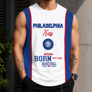 Limited Edition – Customized NBA Philadelphia 76Ers Tank Top