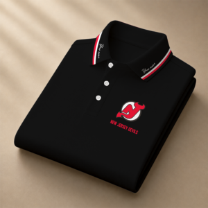 Limited Edition – Customized NHL New Jersey Devils Polo Shirt
