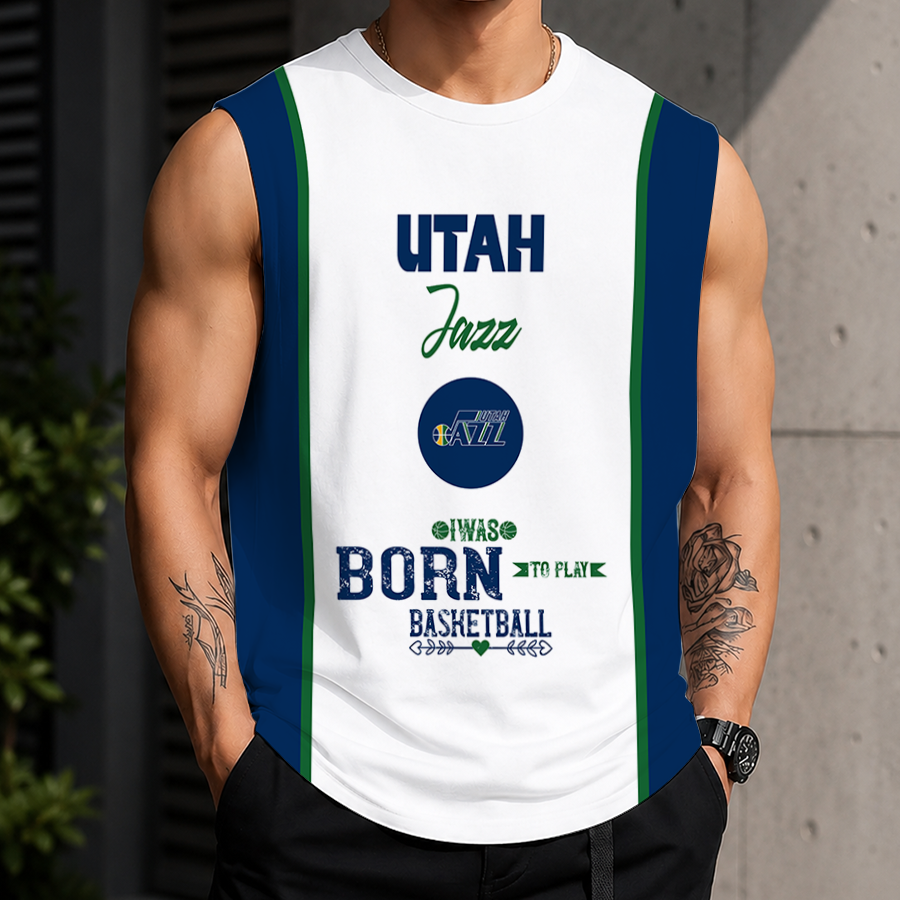 Limited Edition – Customized NBA Utah Jazz Tank Top