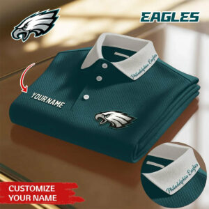 Limited Edition – Customized NFL Philadelphia Eagles Polo Shirt