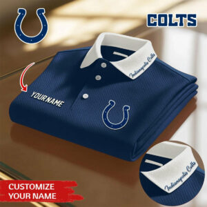 Limited Edition – Customized NFL Indianapolis Colts Polo Shirt