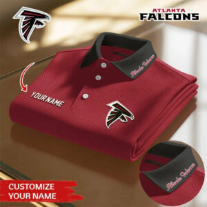 Limited Edition – Customized NFL Atlanta Falcons Polo Shirt