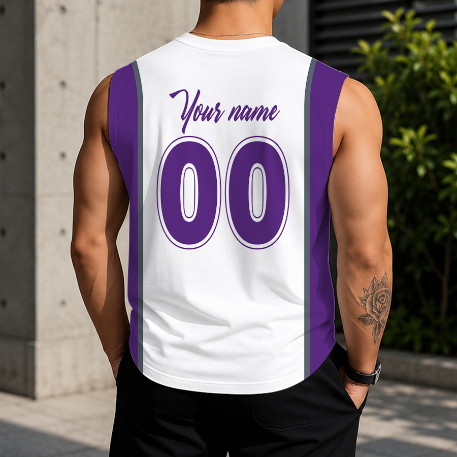 Limited Edition – Customized NBA Sacramento Kings Tank Top