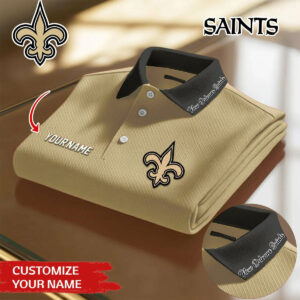 Limited Edition – Customized NFL New Orleans Saints Polo Shirt