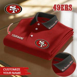Limited Edition – Customized NFL San Francisco 49Ers Polo Shirt