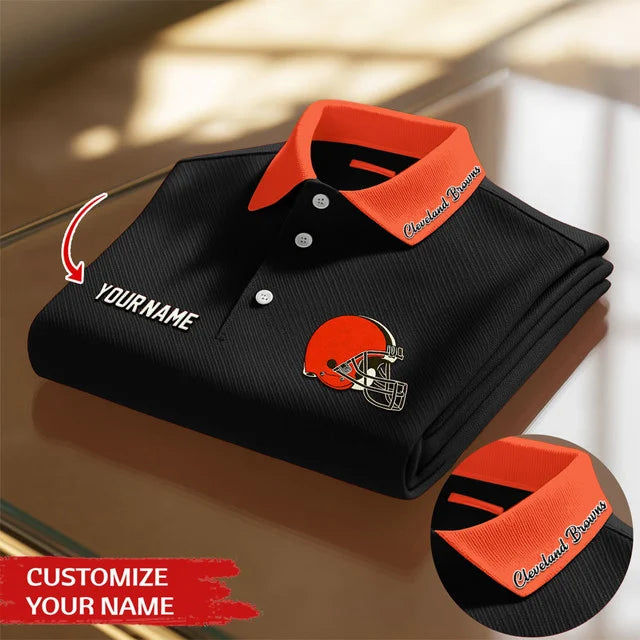 Limited Edition – Customized NFL Cleveland Browns Polo Shirt