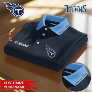 Limited Edition – Customized NFL Tennessee Titans Polo Shirt