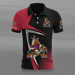 Limited Edition – Customized NHL Arizona Coyotes Polo Shirt