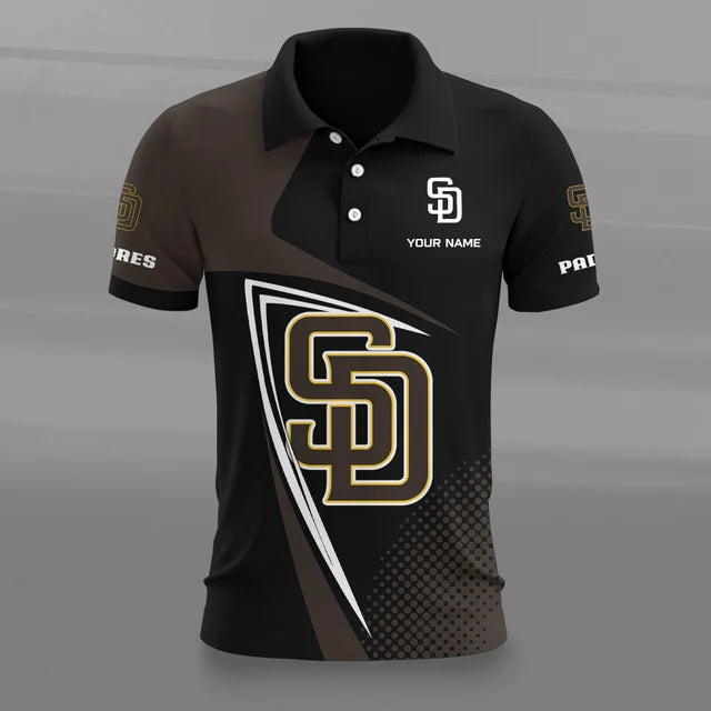 Limited Edition – Customized MLB San Diego Padres Polo Shirt
